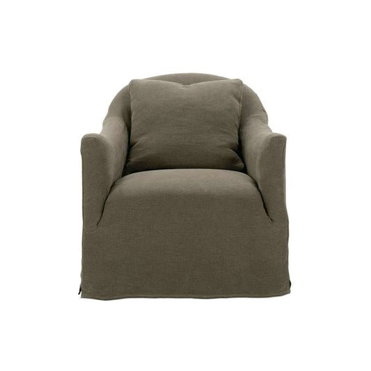 Aiden Slipcover Swivel Chair