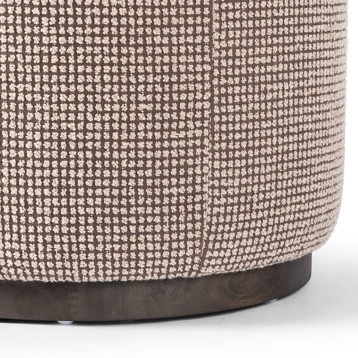 Elvina Round Ottoman