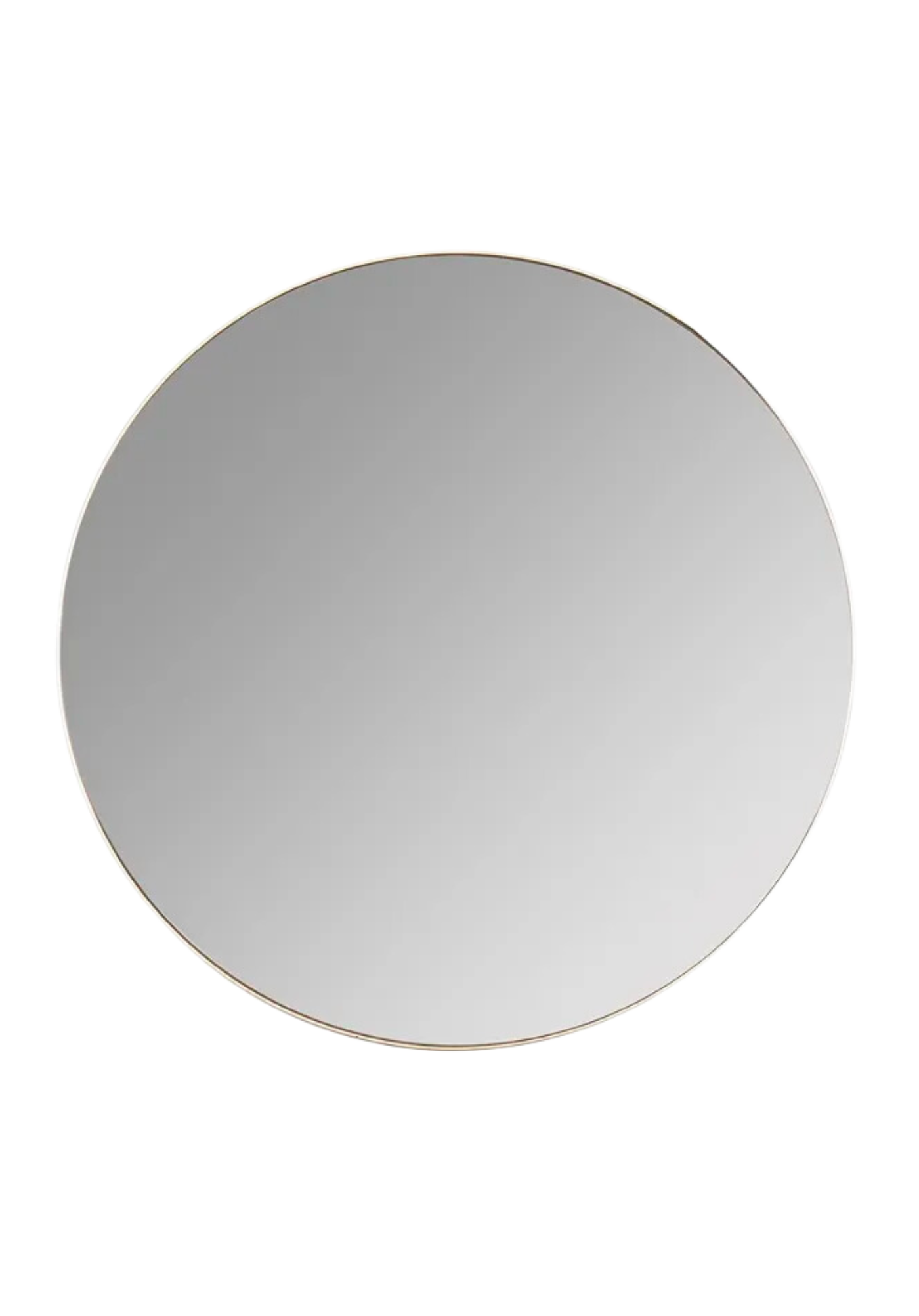 Thin Round Mirror