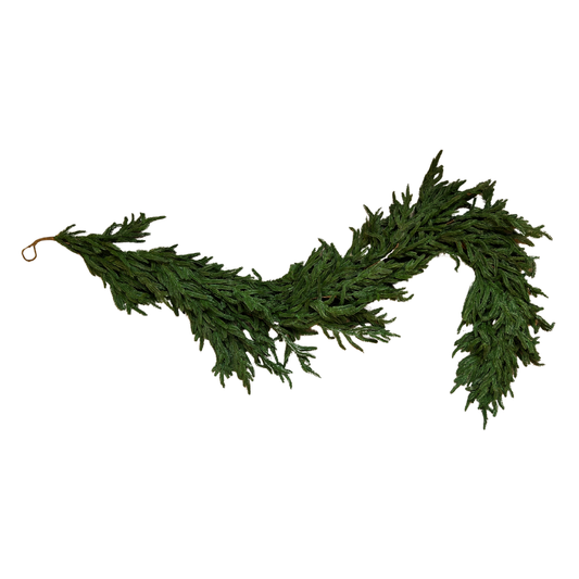 Real Touch Norfolk Pine Garland - 72"