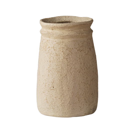 Paper Mache Carver Vase