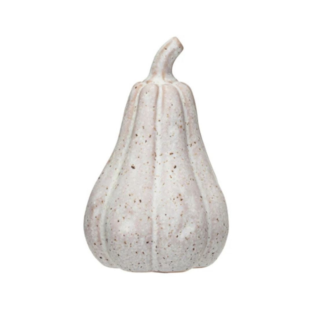 Stoneware Pumpkin, Reactive Glaze