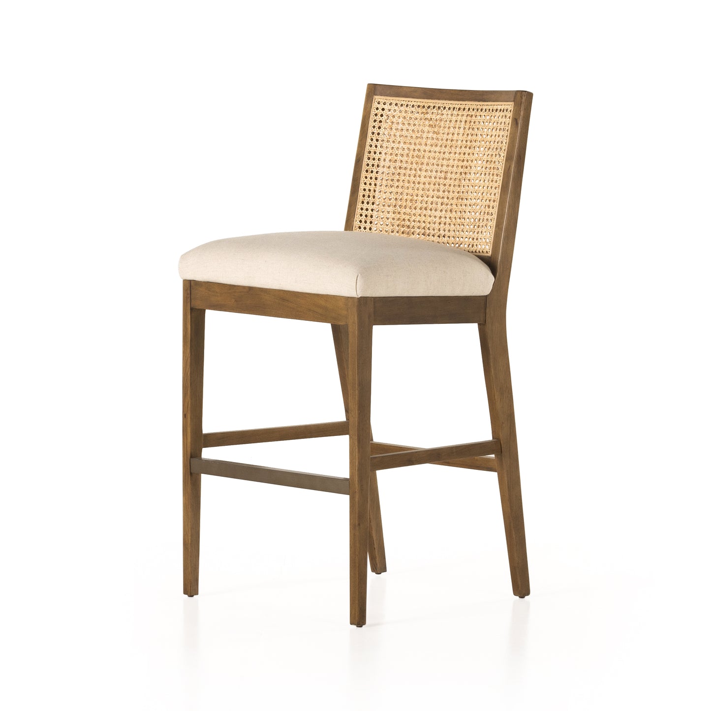 Alexandre Armless Counter + Bar Stool