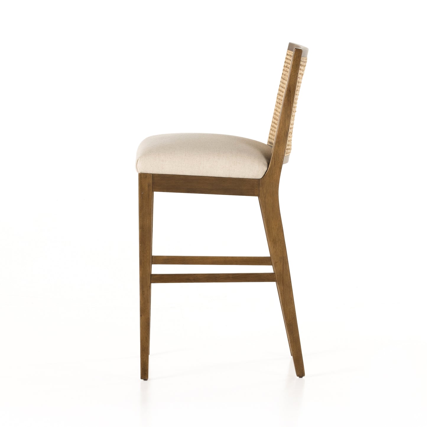 Alexandre Armless Counter + Bar Stool