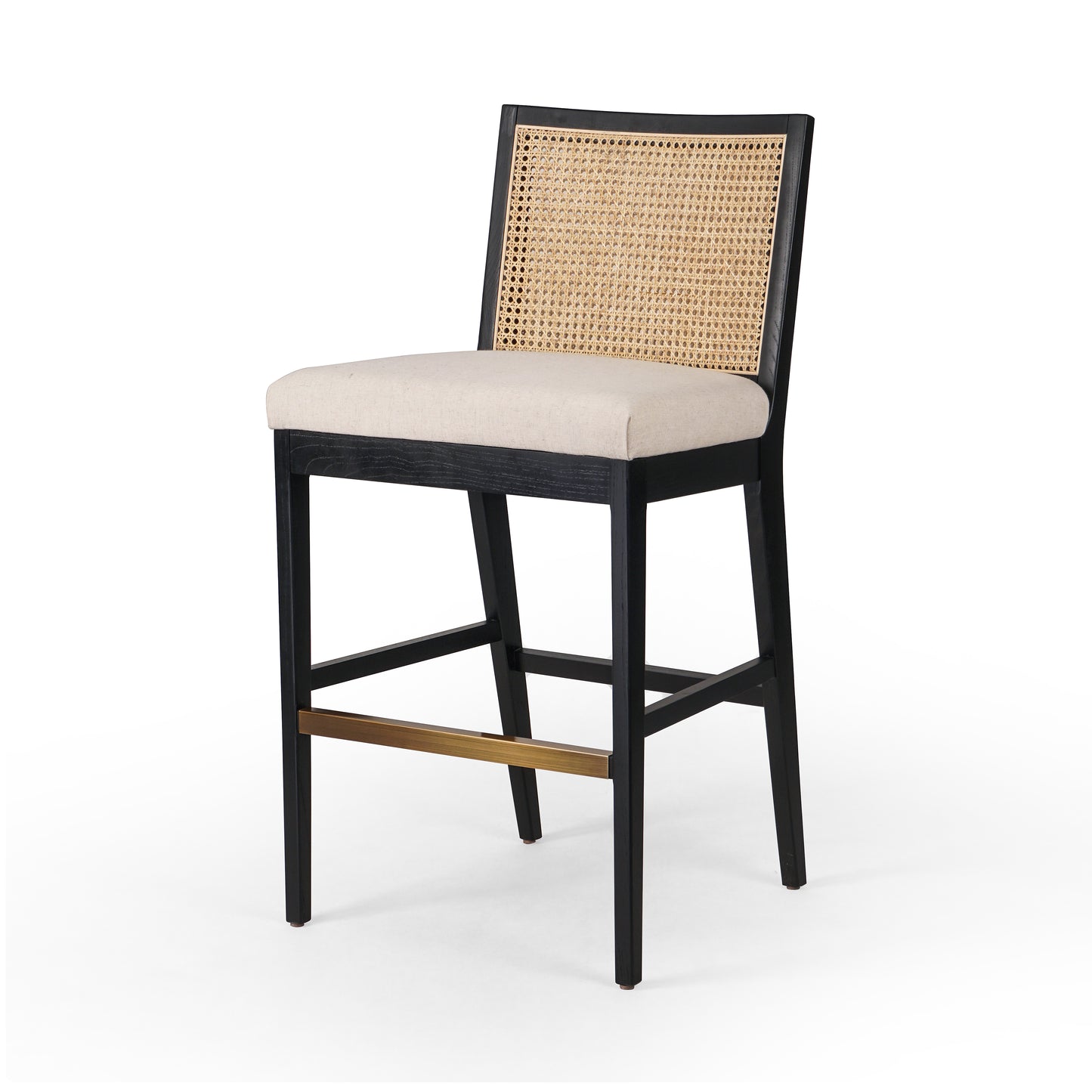 Alexandre Armless Counter + Bar Stool
