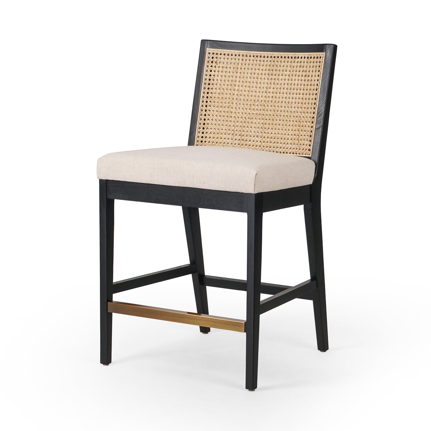 Alexandre Armless Counter + Bar Stool