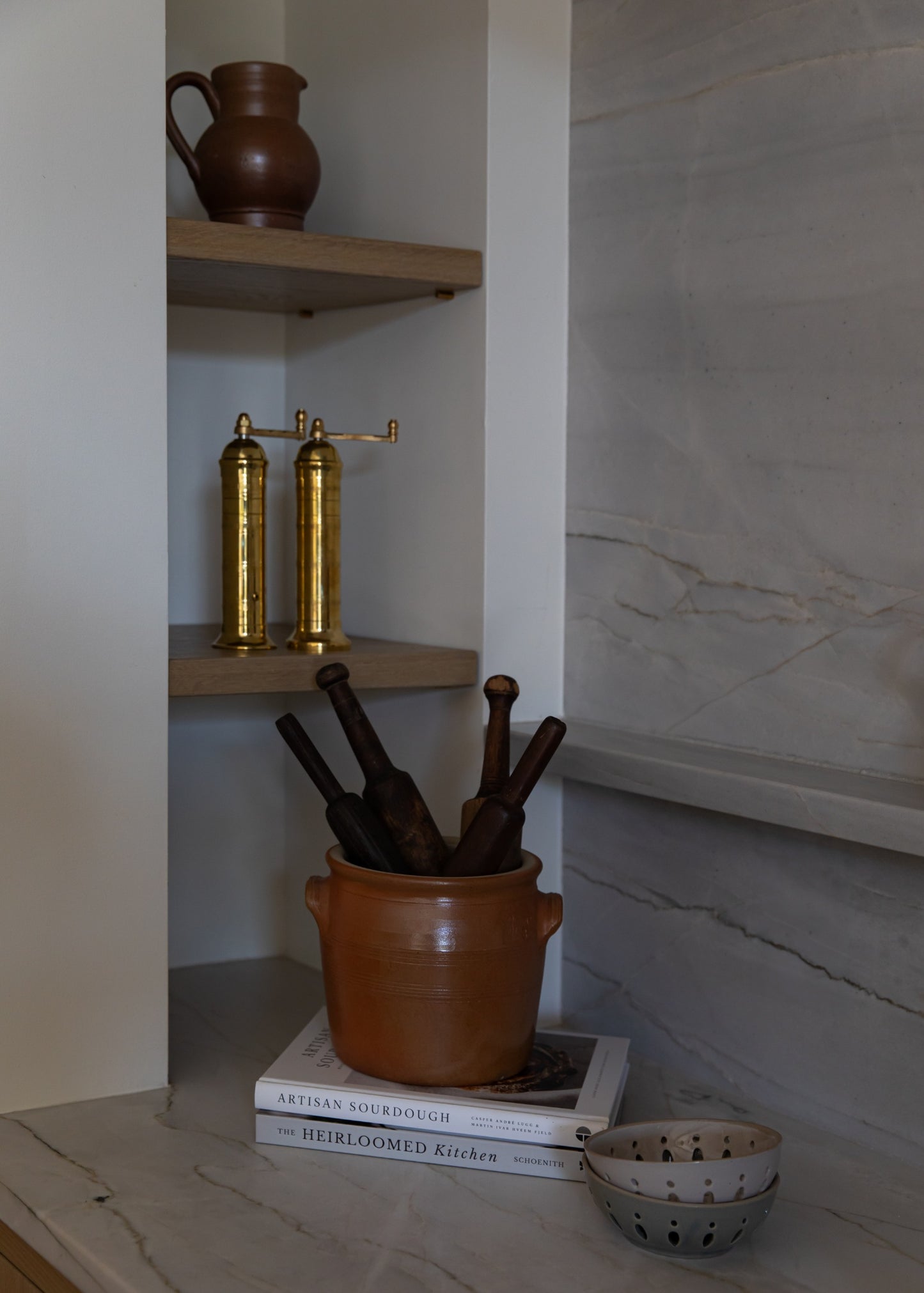 Brass Pepper Mill