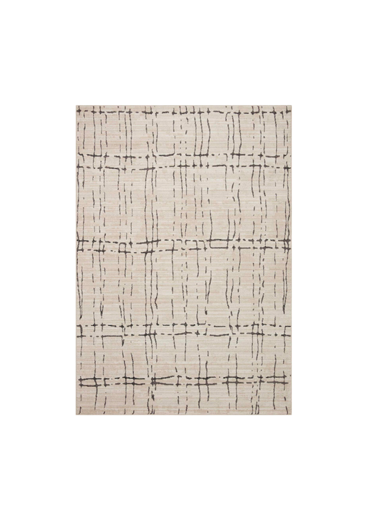 Darby Sand / Dark Grey Rug