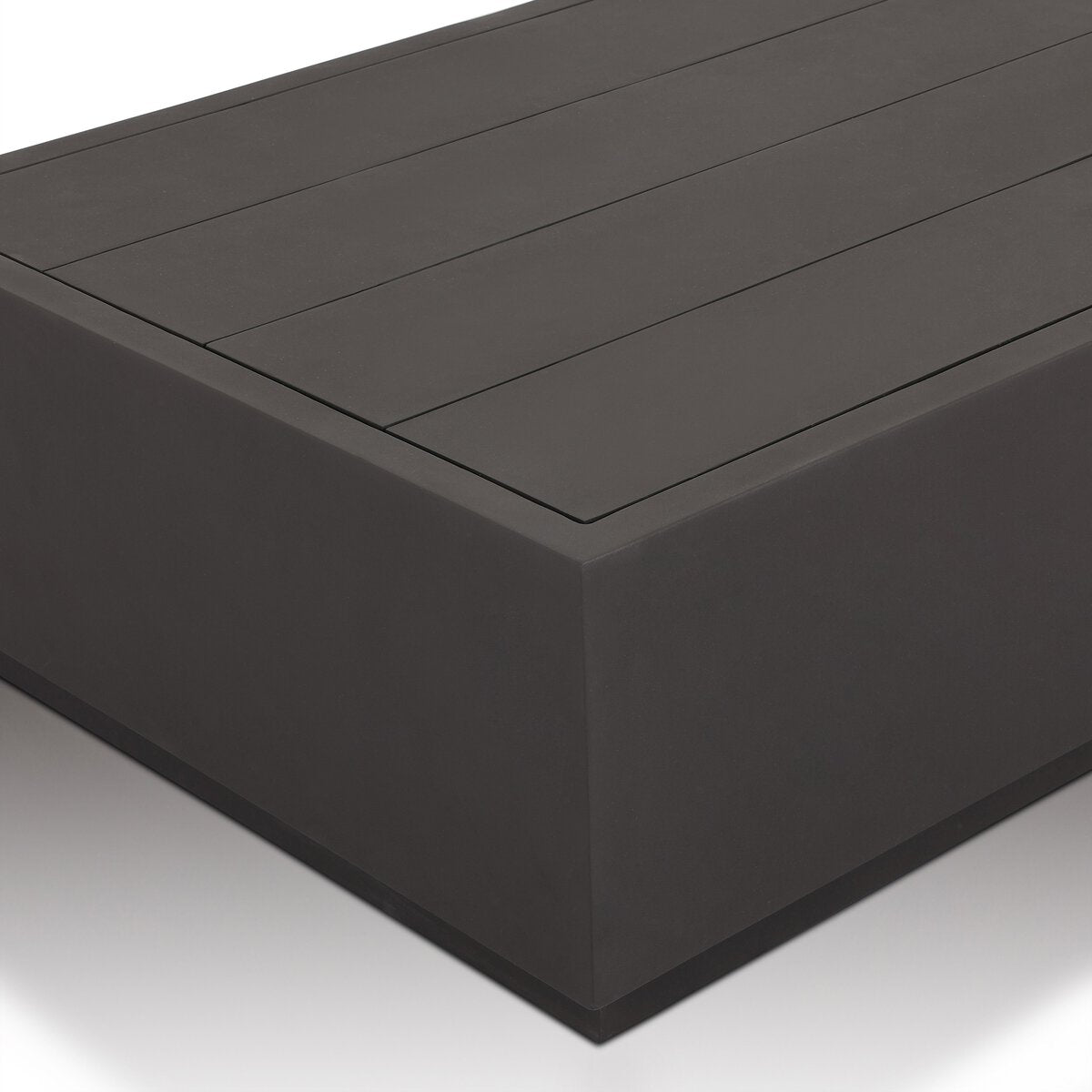 Mina Outdoor Metal Coffee Table