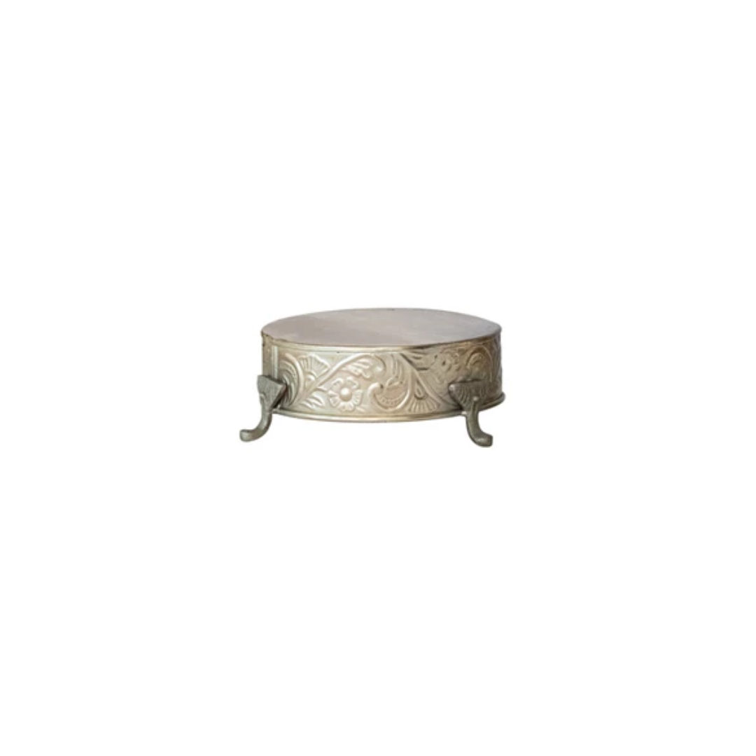 Metal Footed Pedestals