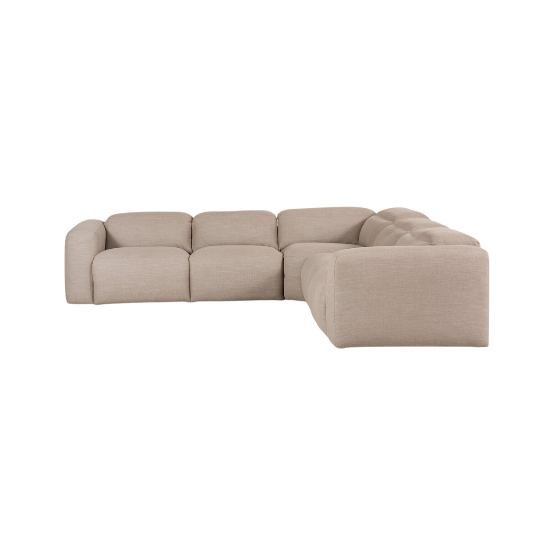 Warby Power Recliner 5- Piece Sectional