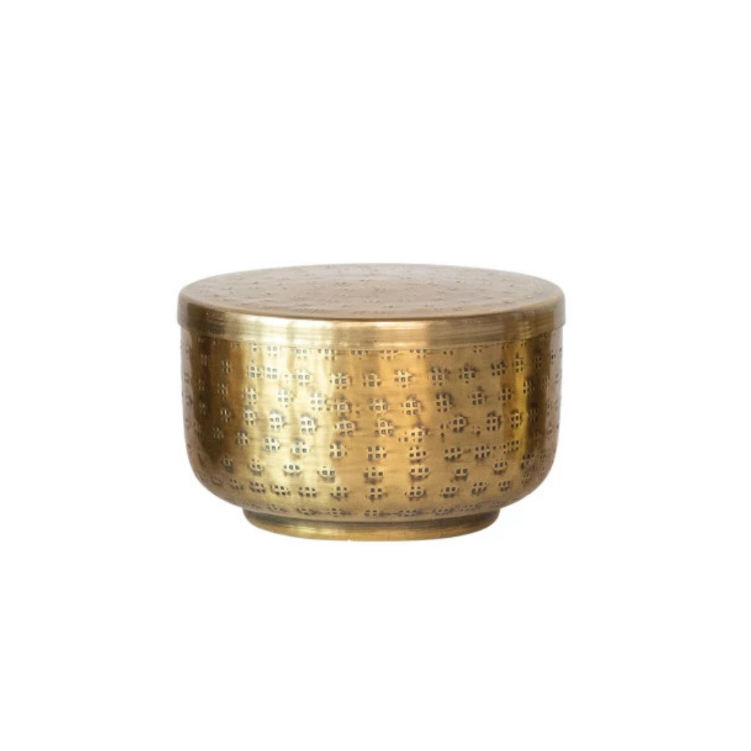 Hammered Gold Containers