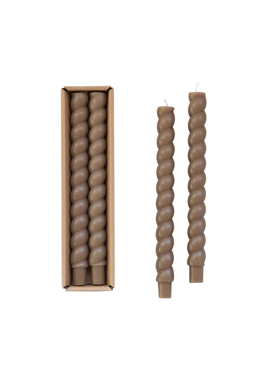 Twisted Taper Candles