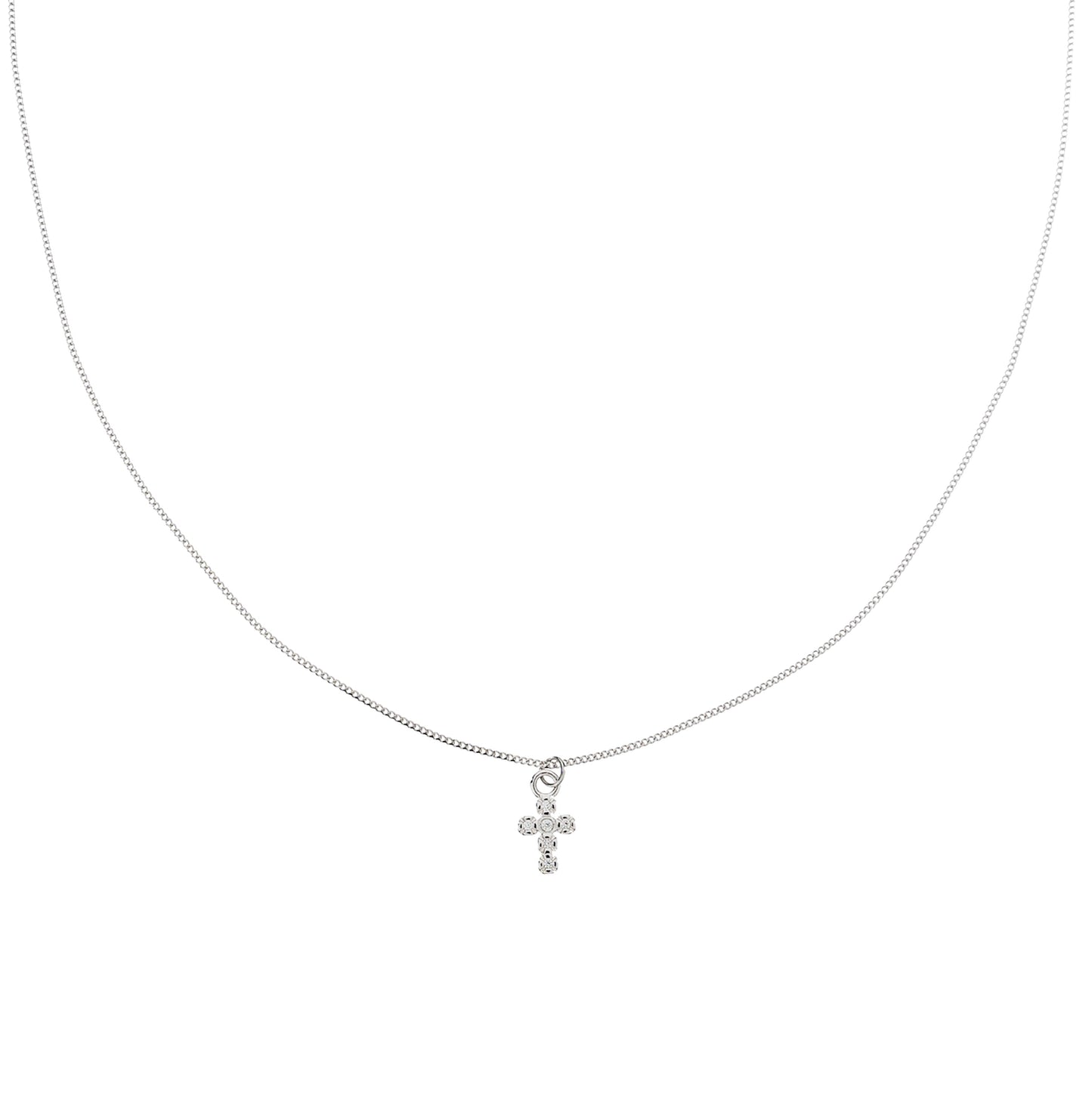 Shiny Cross Necklace