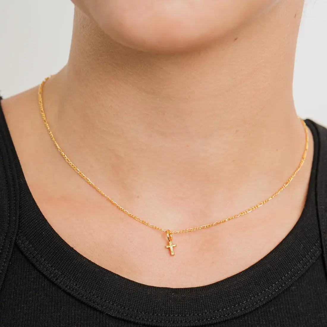 Gold Cross Necklace