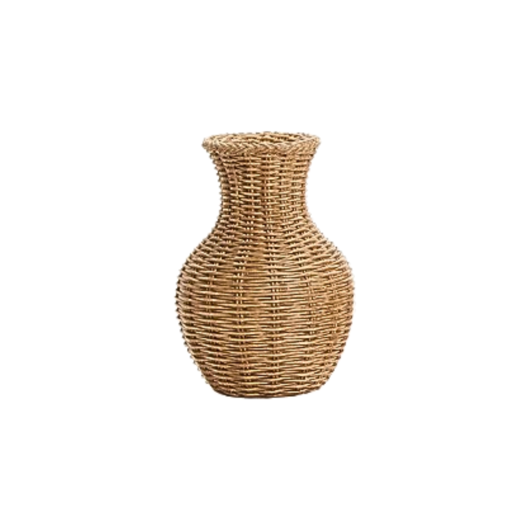 Basket Weave Bud Vases