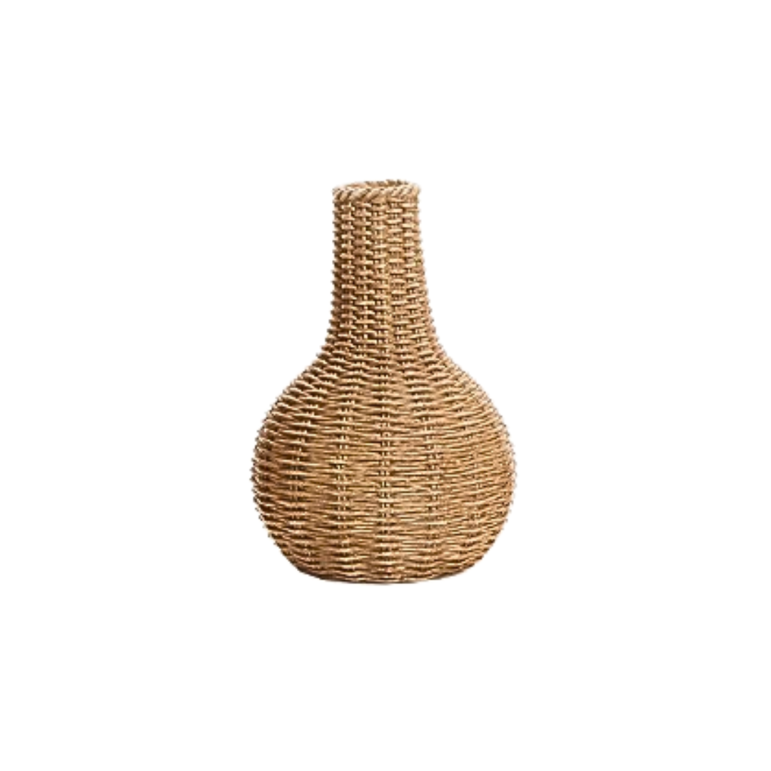 Basket Weave Bud Vases