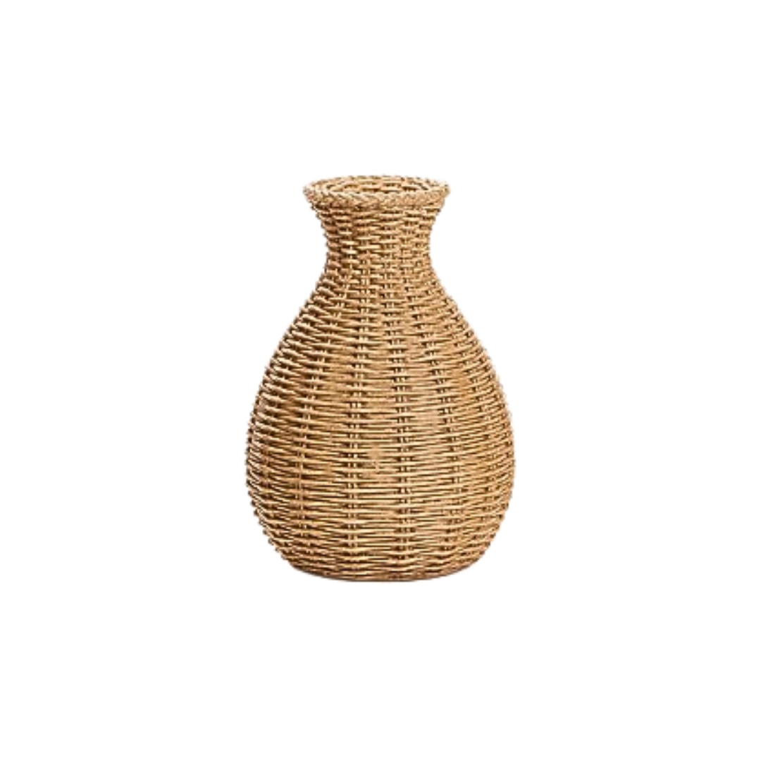 Basket Weave Bud Vases