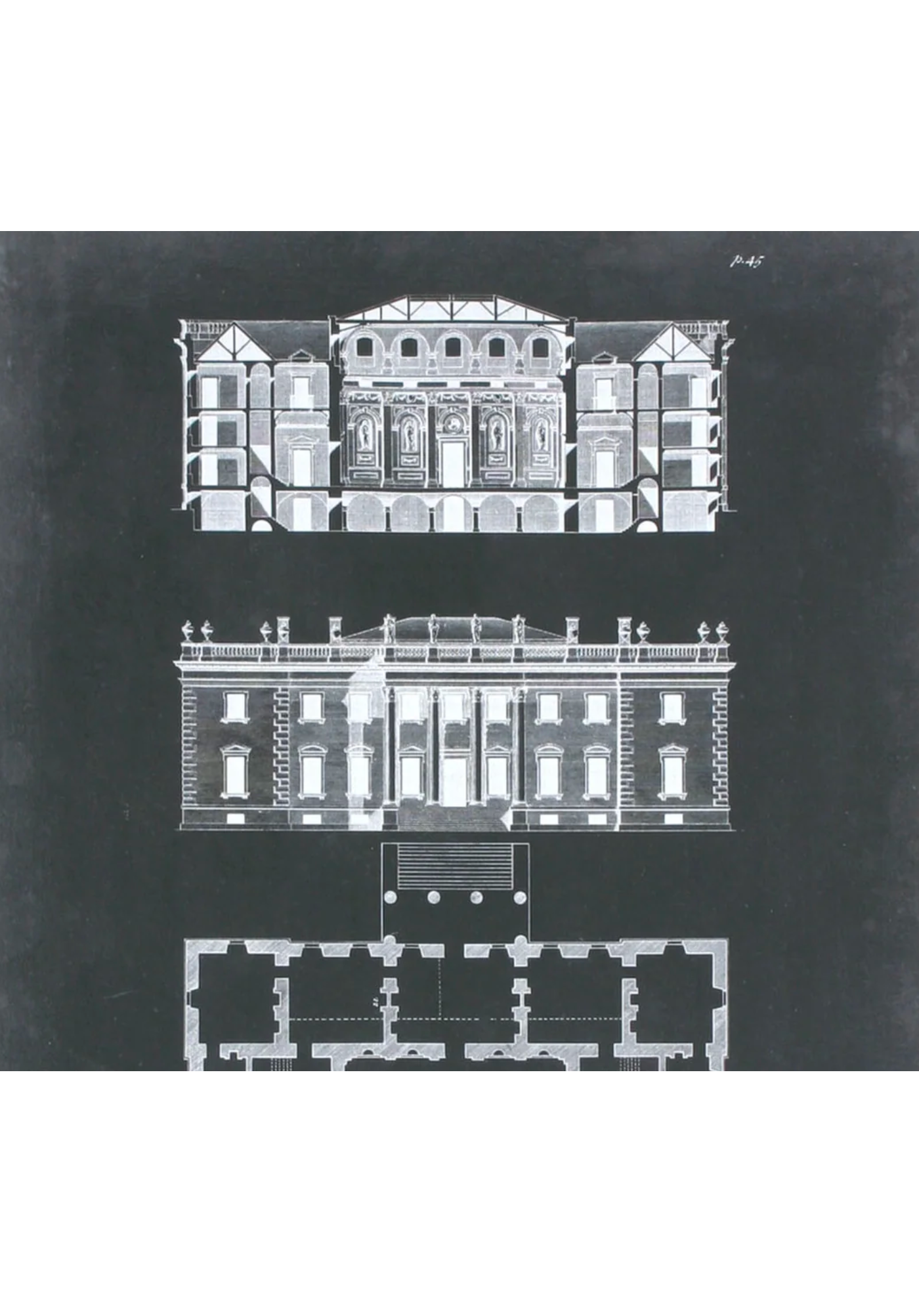 Graphic Building + Plan VI