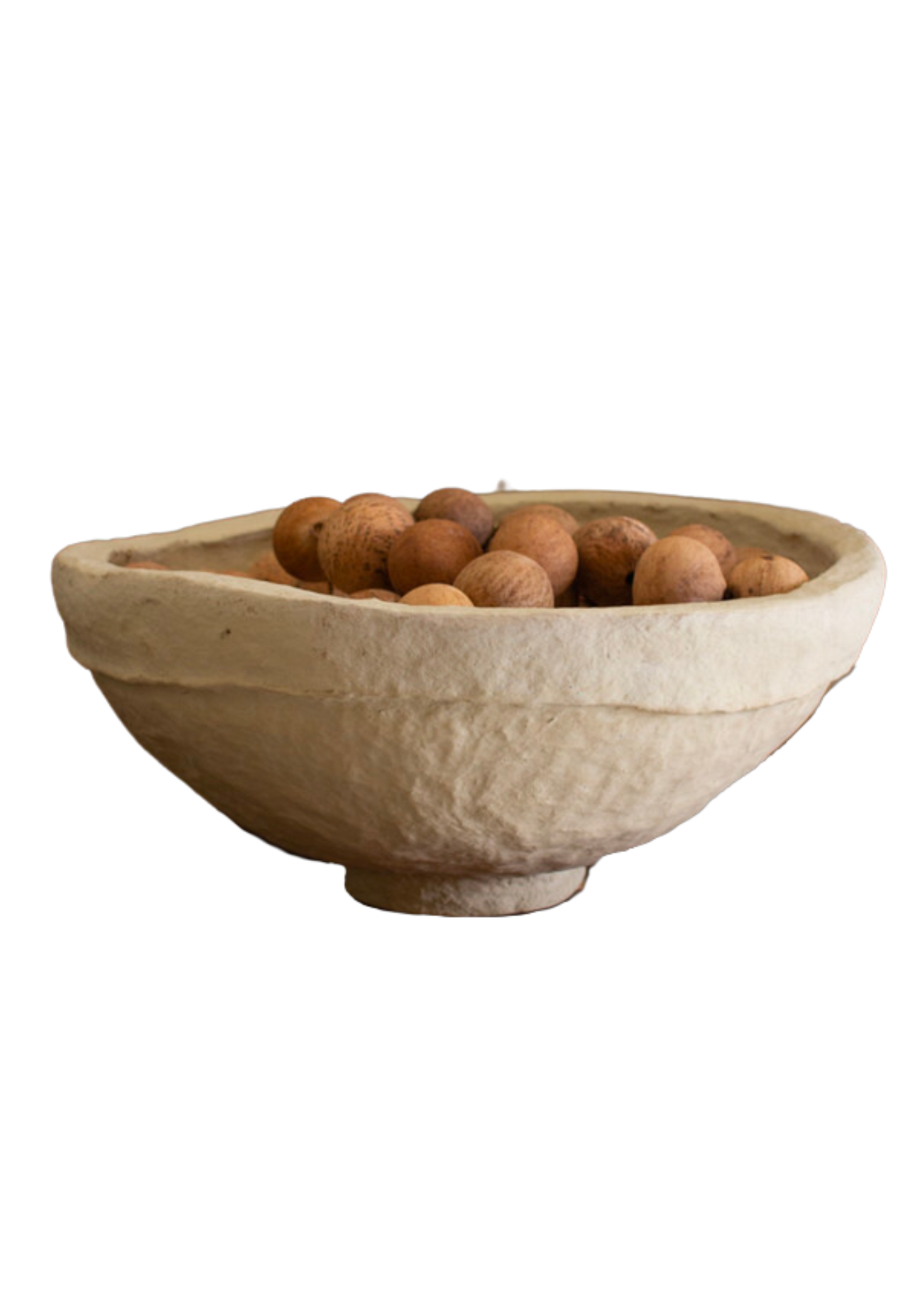 Primitive Paper Mache Bowl