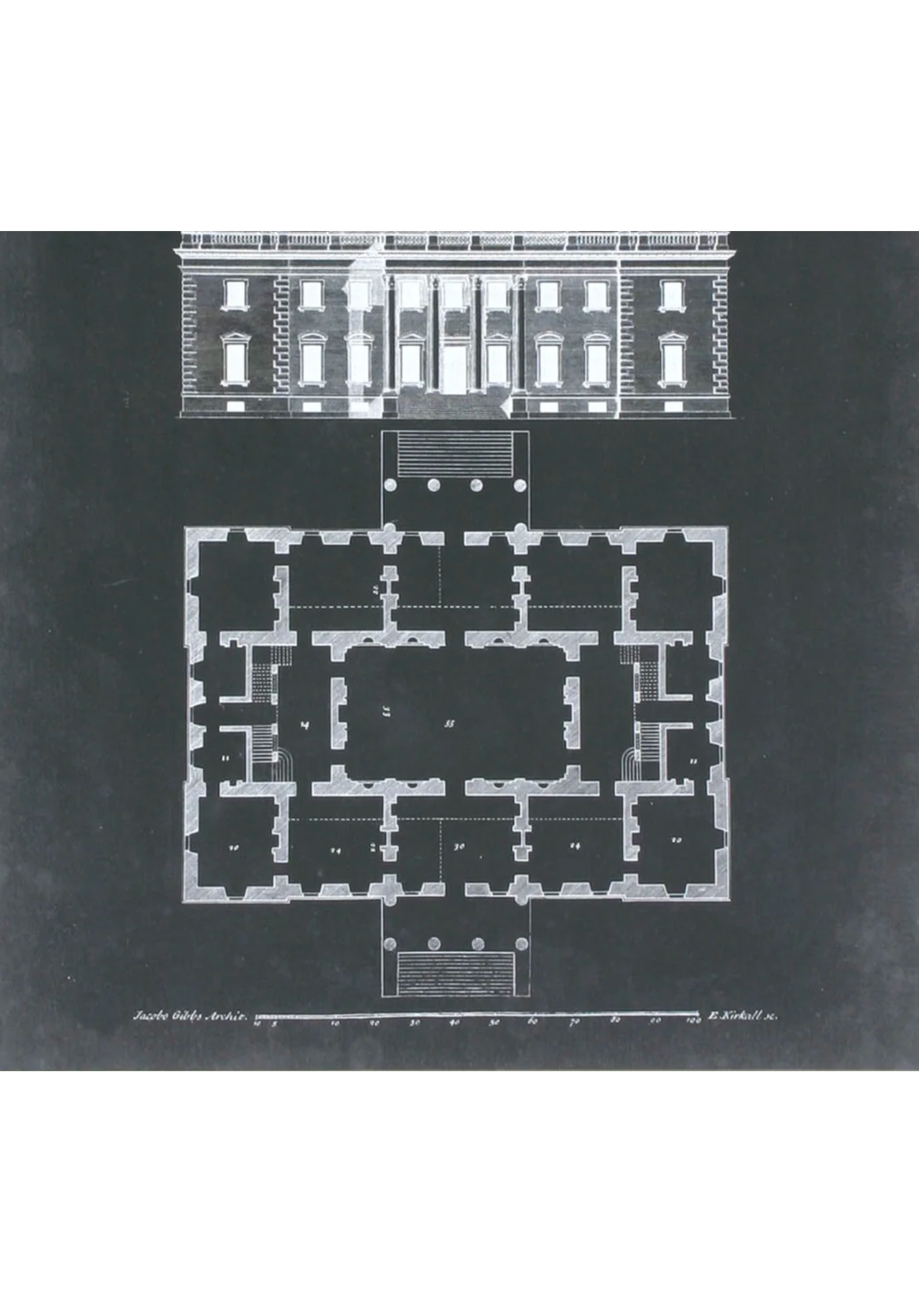 Graphic Building + Plan VI