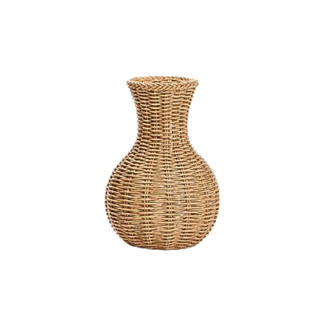 Basket Weave Bud Vases