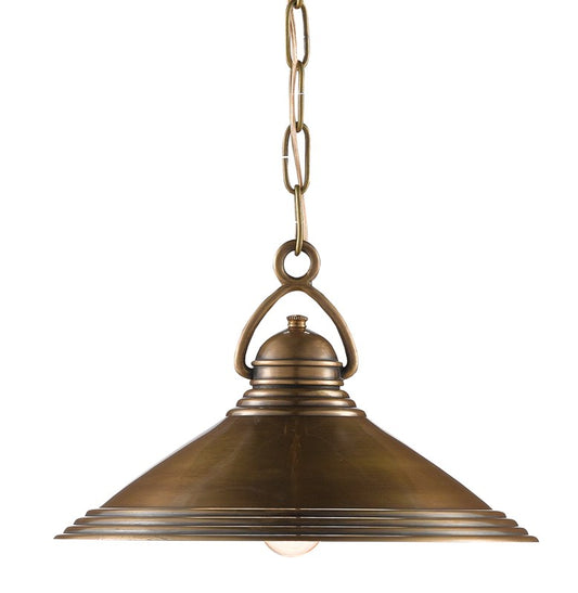 Wrigley Brass Pendant
