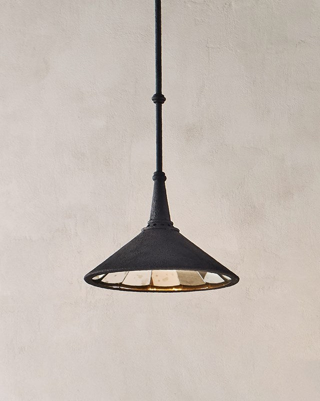 Marina Medium Black Pendant