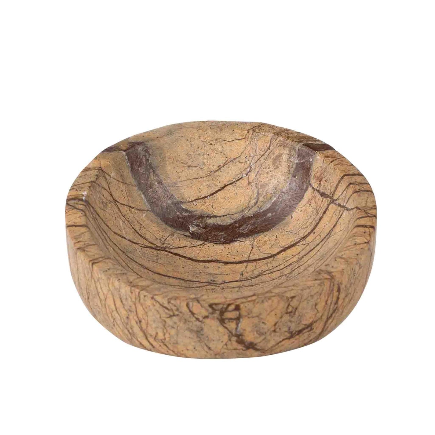 Round Stone Soap Dish