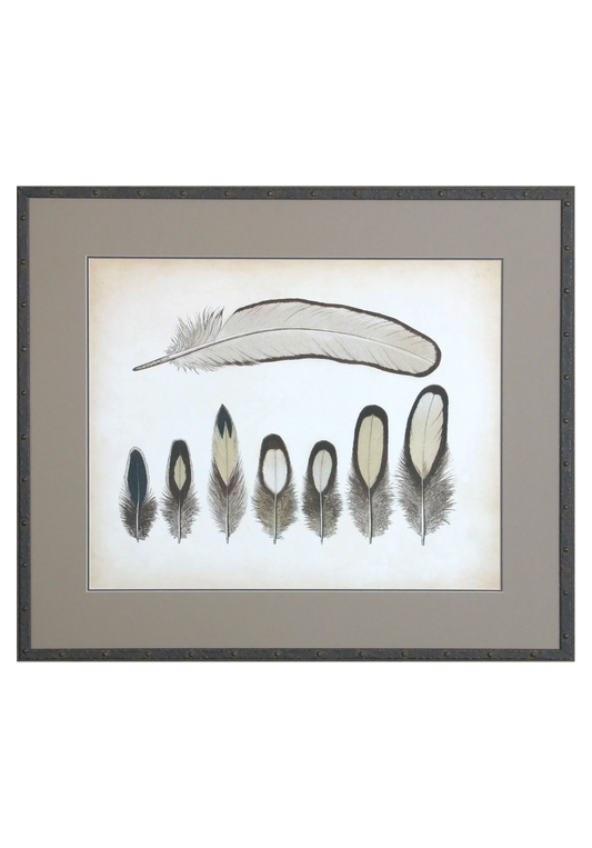 Vintage Feathers IX