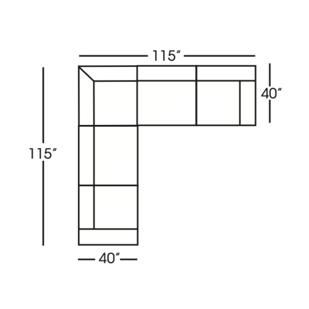 Dennon Modular Slipcover Sectional