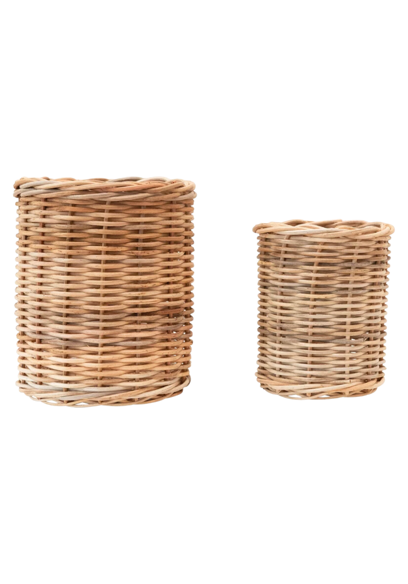 Circle Rattan Baskets