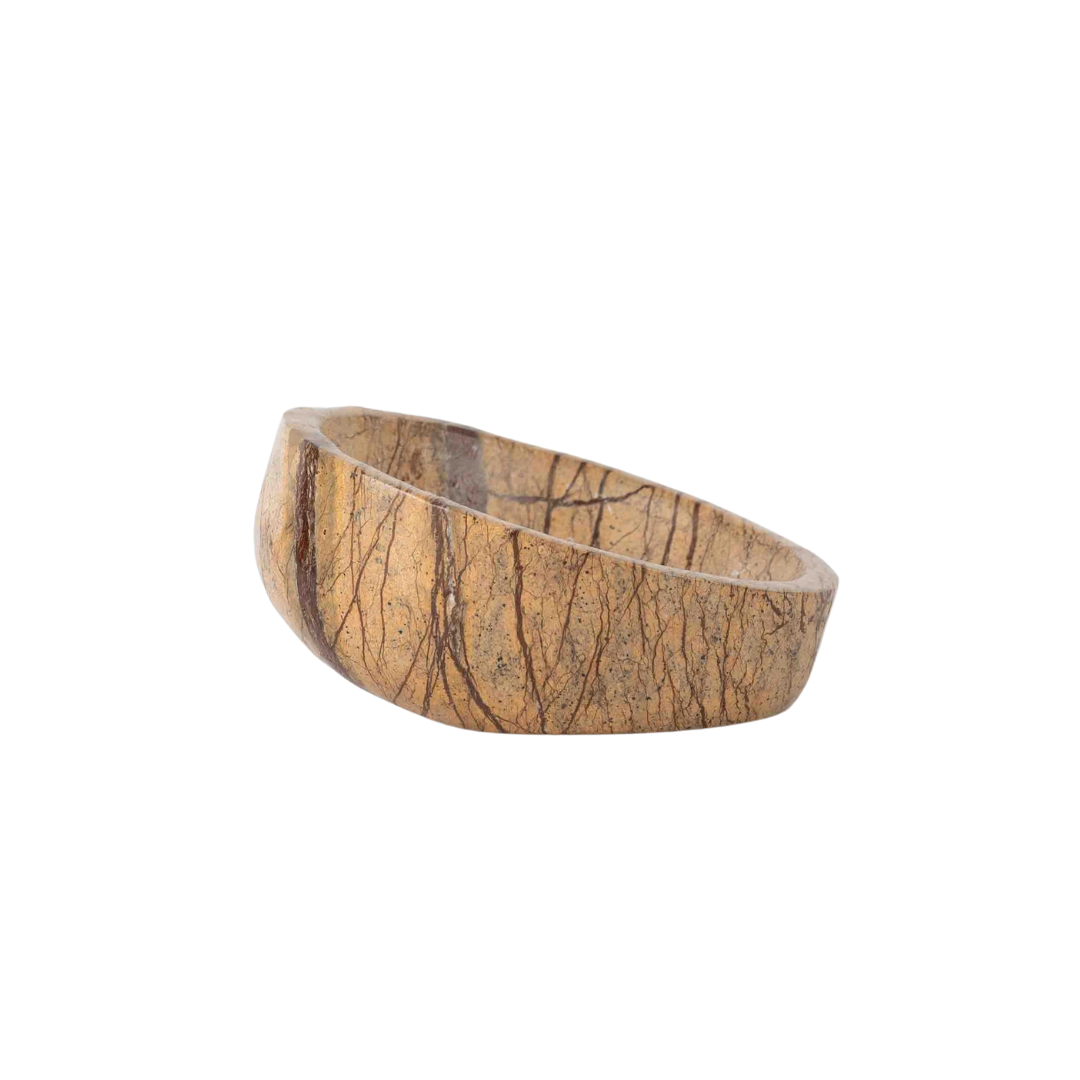 Round Stone Soap Dish