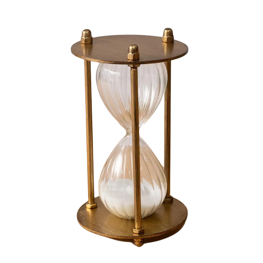 Gold Hourglass