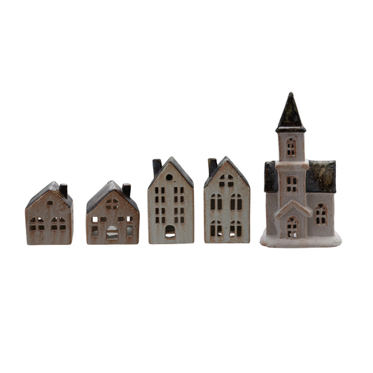 Reactive Glaze Stoneware House