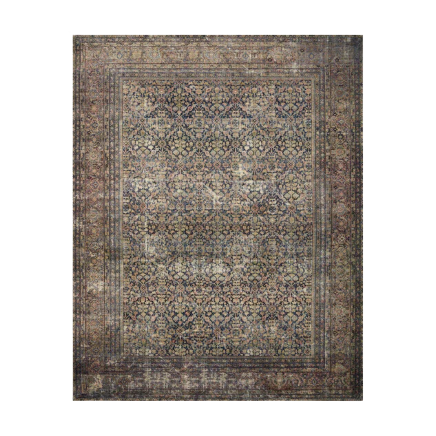 Morgan 03 AL Denim / Multi Rug