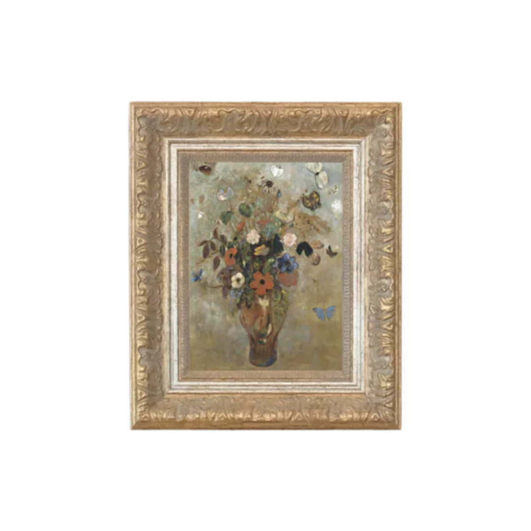 Flower Butterfly Vase