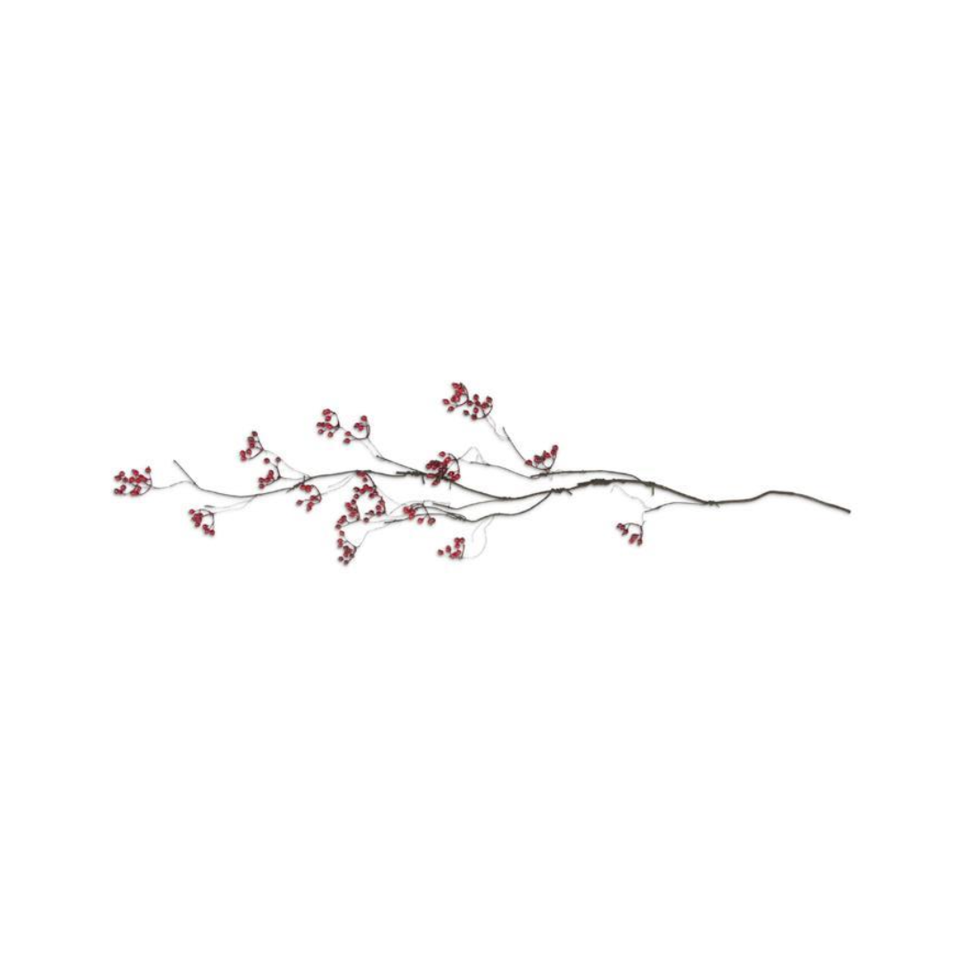 53" Red Berry Garland