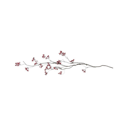 53" Red Berry Garland