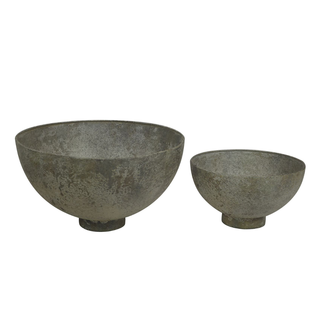 Rustic Metal Bowls