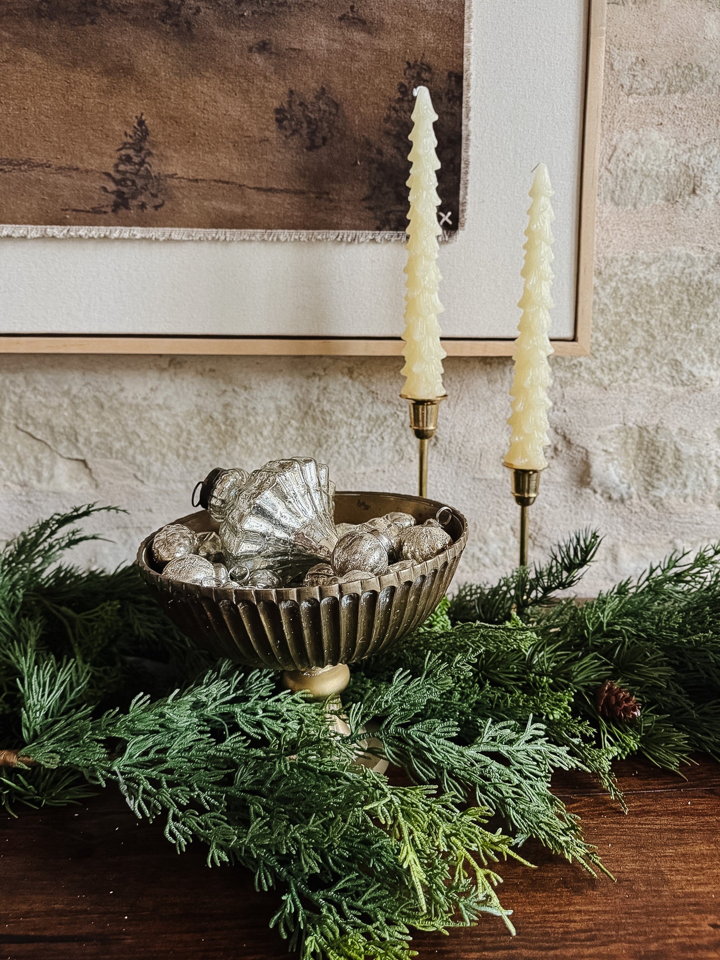 Tree Shaped Taper Candles