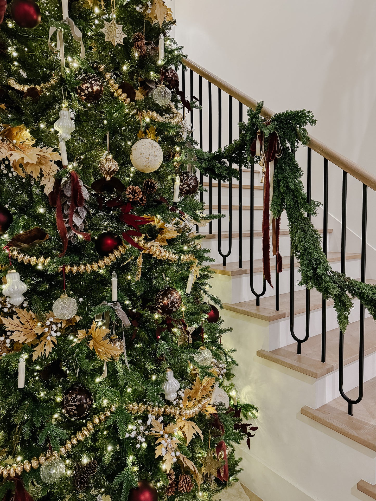 Gold Metal Bead Garland