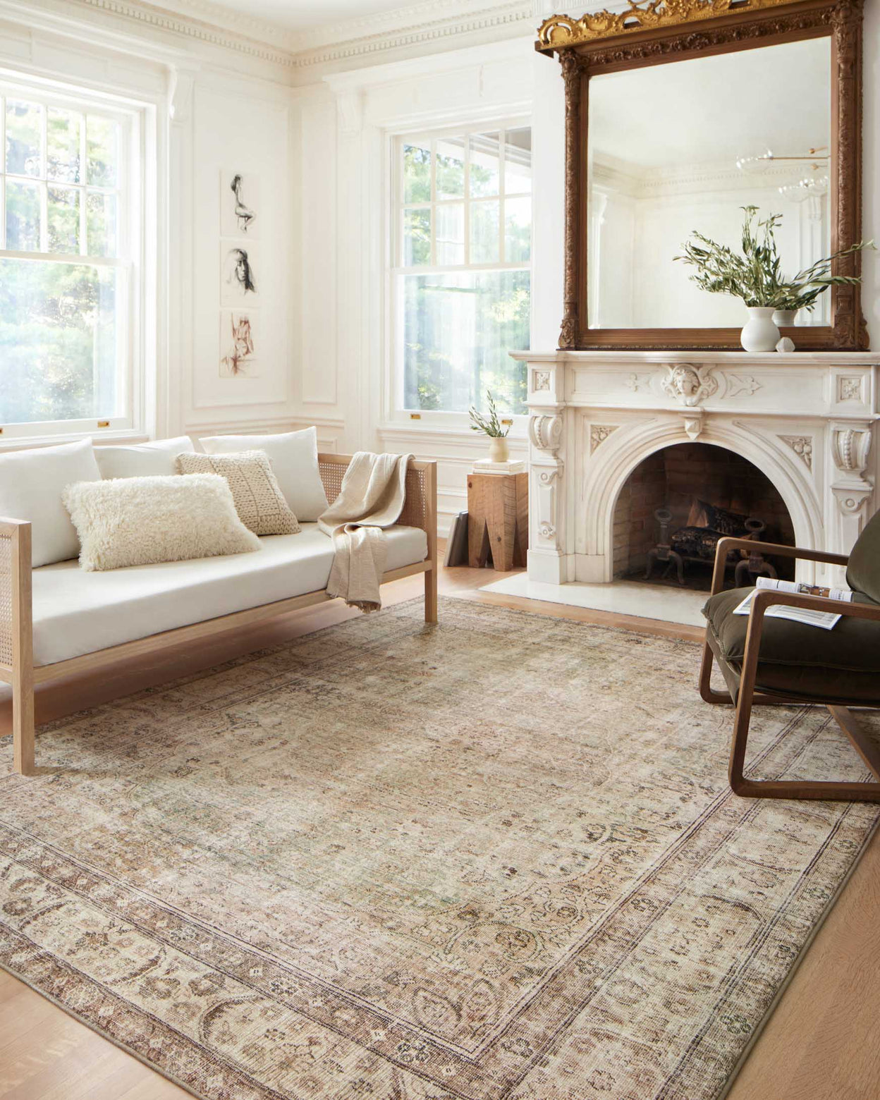 Margot 01 Antique / Sage Rug