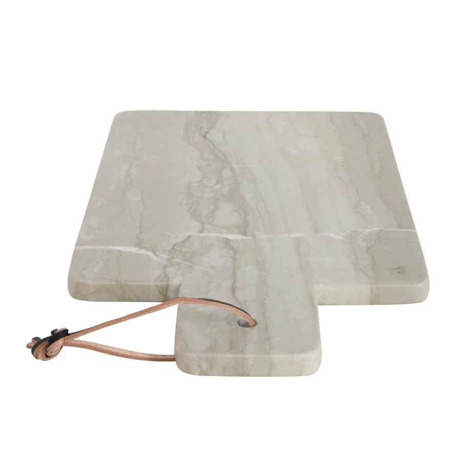 Marble Cheese Board with Handle