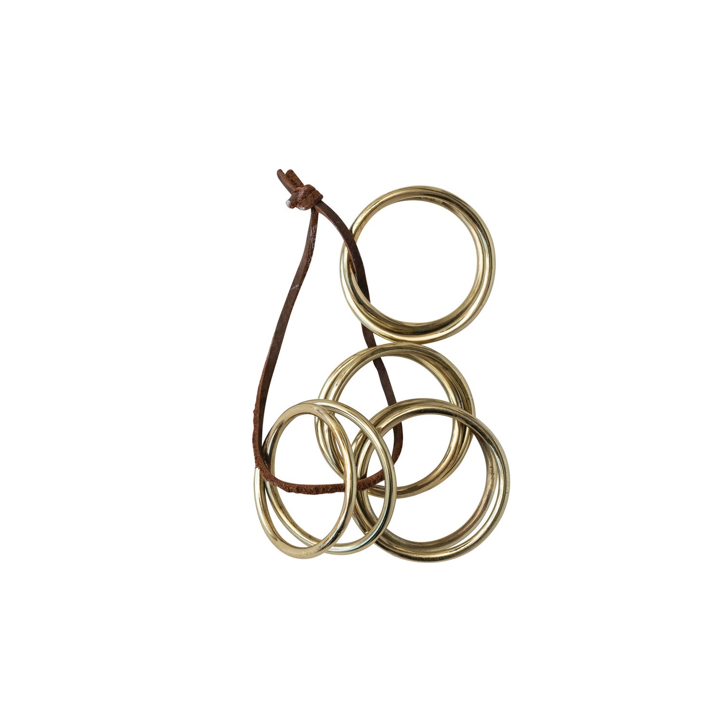 Brass Napkin Rings (Set of 4)