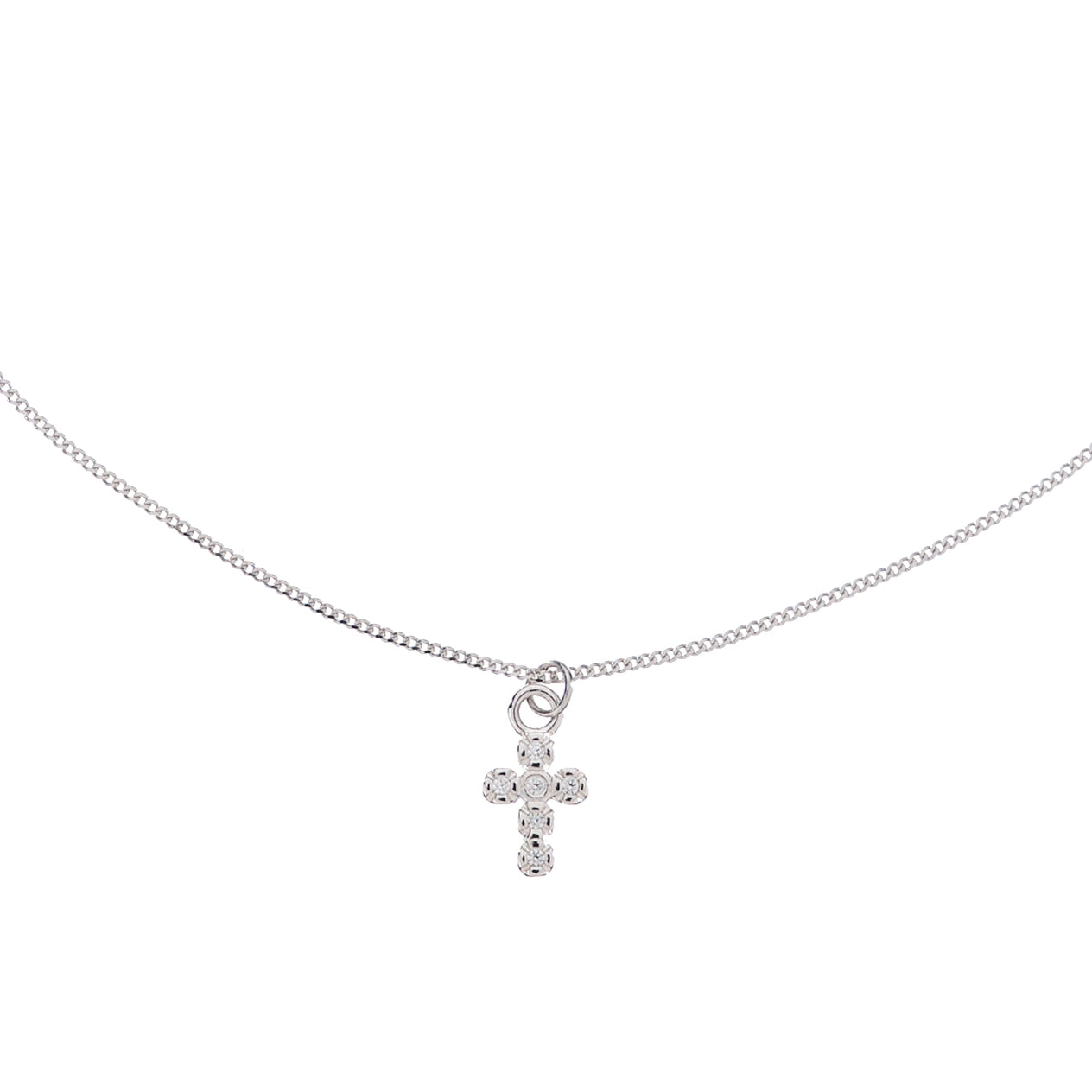 Shiny Cross Necklace