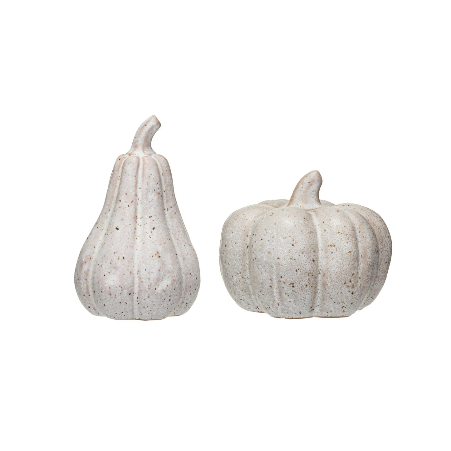Stoneware Pumpkin, Reactive Glaze