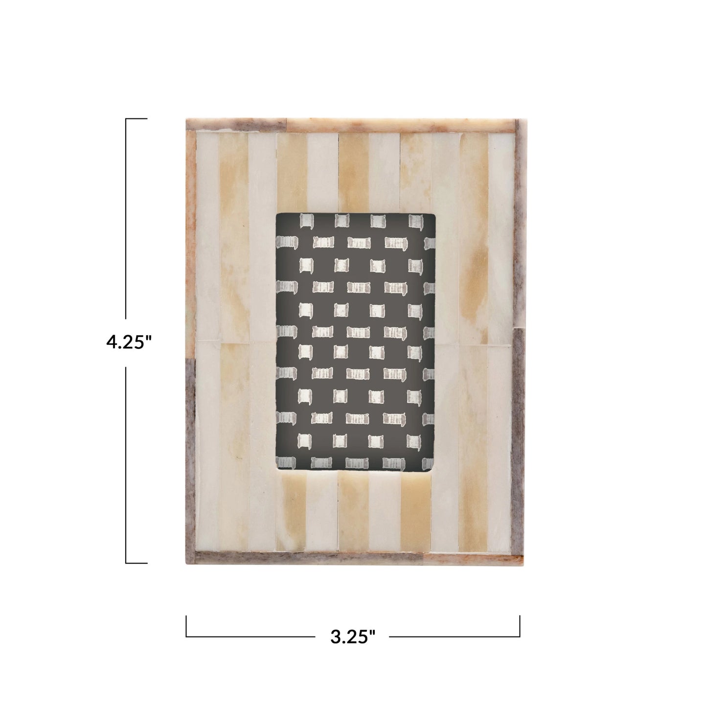 Handmade Two-Tone Photo Frame