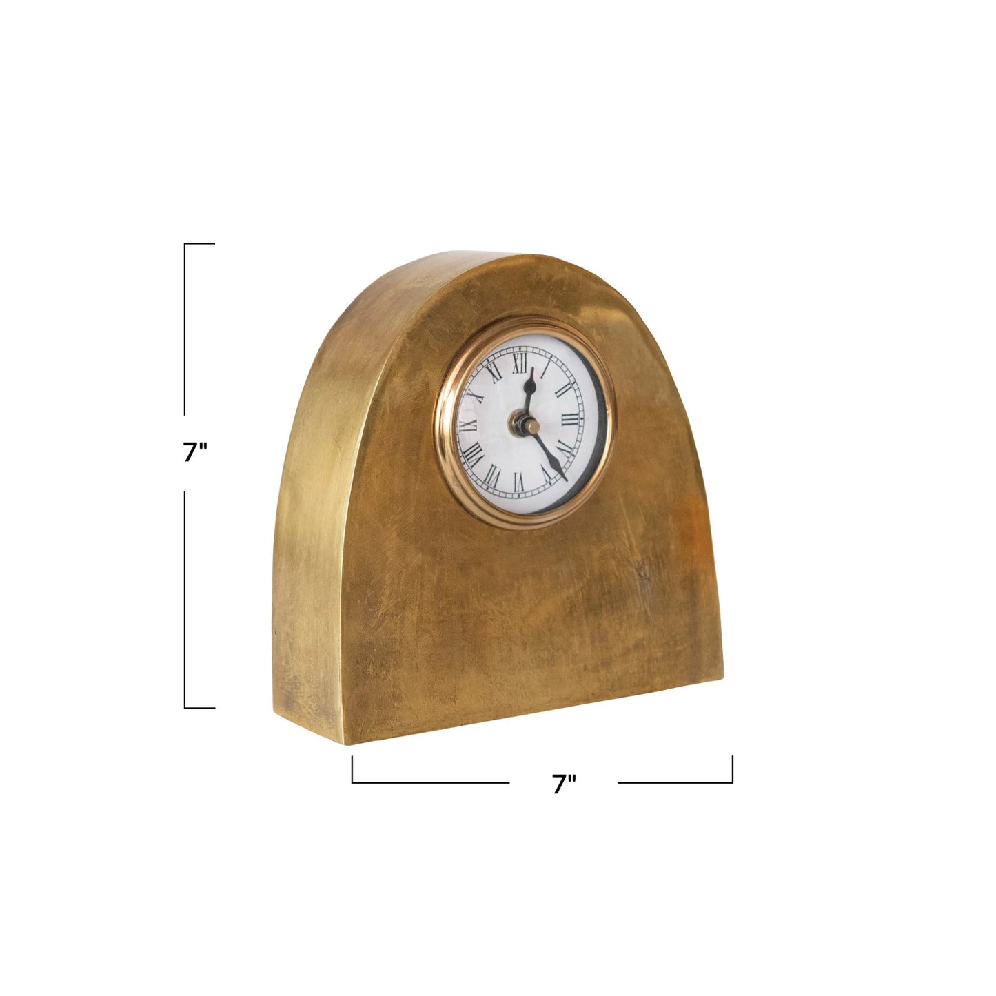 Brass Mantel Clock