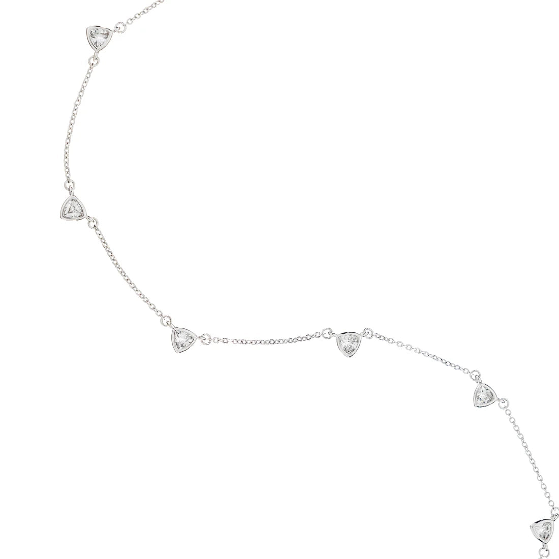 CZ Drop Necklace